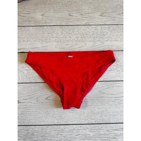 Sea level Eco Essentials Regular red Bikini Pant size US 6 - Picture 1 of 4
